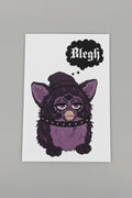 Alternative Blegh Furby A4 print